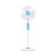 Hindware Wave 125W White & Turquise Pedestal Fan, 519477, Sweep: 400 mm
