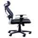 Regent Matrix Net & Metal High Back Black Mesh Chair