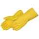 Surf Latex Rubber 621U-38 Hand Gloves, Yellow (Pack of 5)