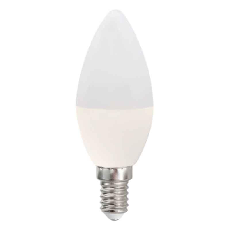RR 5W 6500K E14 Cool Daylight Clear Candle Lamp, RRCCL-5DE14