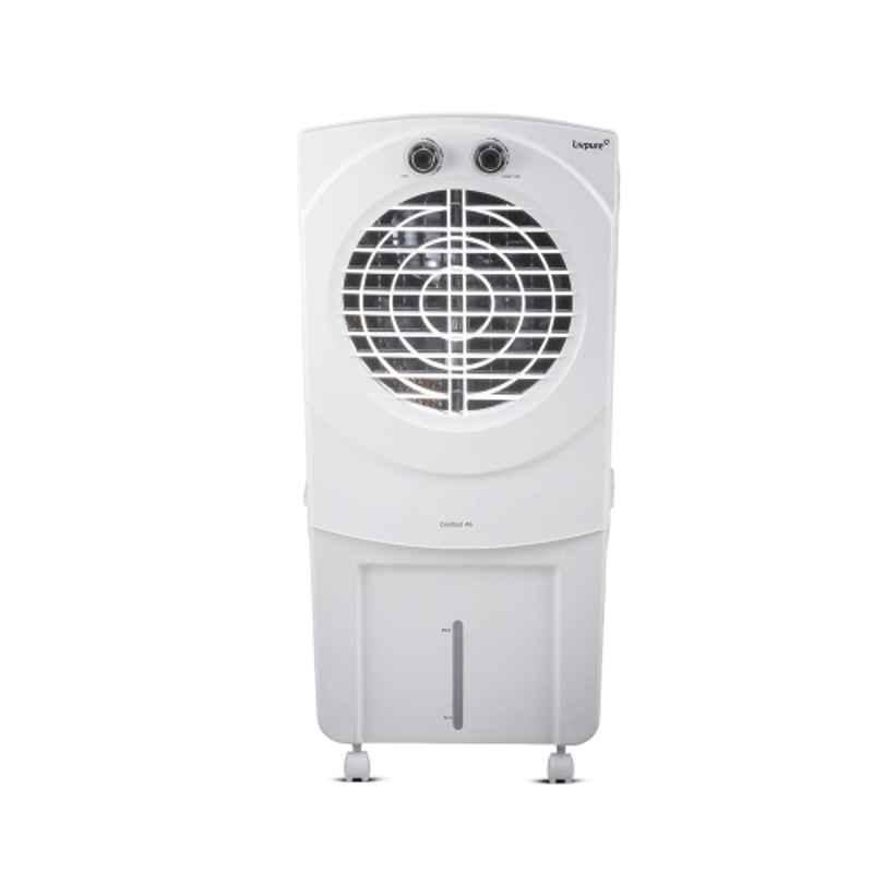 Livpure Coolbud 46 100W 46 Litre Plastic White Personal Air Cooler with Honeycomb Pad Cooling & 1 Year Warranty, LIVCOOLBUD46L