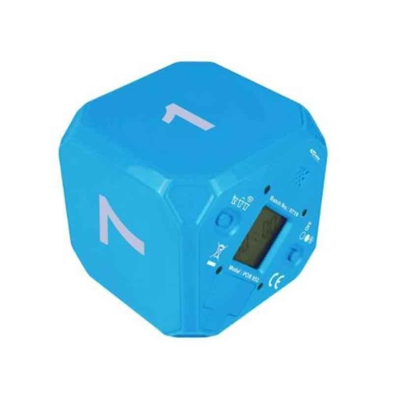 Portronics Time Out Blue Countdown Timer Cube, POR-653