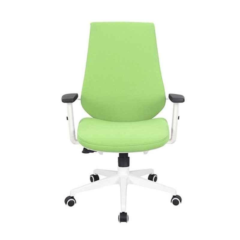Homebox 67x65x103cm Fabric Green Newton Office Chair, CX1361M01GRN