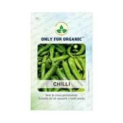 Only For Organic 50g Chilli Vegetable Seeds, OFOPPCHI0050