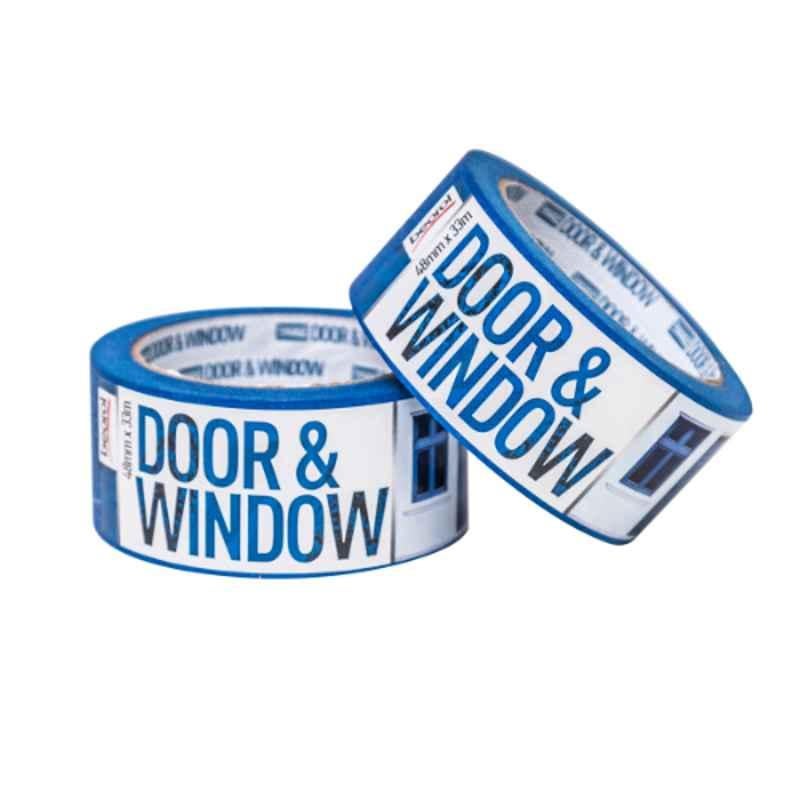 Beorol 48mmx33m Crepe Paper Blue Door & Window Protection Masking Tape, DK48