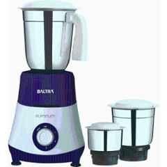 Baltra Platinum 550W ABS White & Voilet Mixer Grinder with 3 Stainless Steel Jars, BMG-182