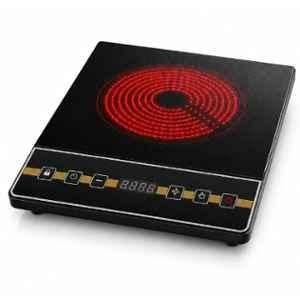 Altino Magic Pro 2200W ABS Black Infrared Cooktop with Touch Panel, Multiple Cooking Modes & 1 Year Warranty