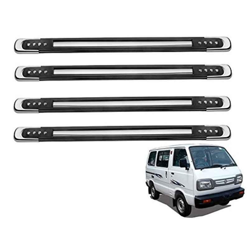 Kozdiko 4 Pcs Black Corner Dots Bumper Protect Set for Maruti Omni