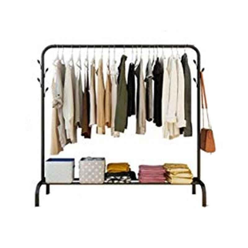 Rubik 120cm Steel White Clothes Hanger Stand