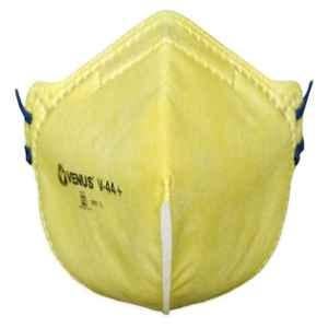 Venus V-44+ Yellow Dust Safety Respirator Mask, Size: Universal, 120493201 (Pack of 50)