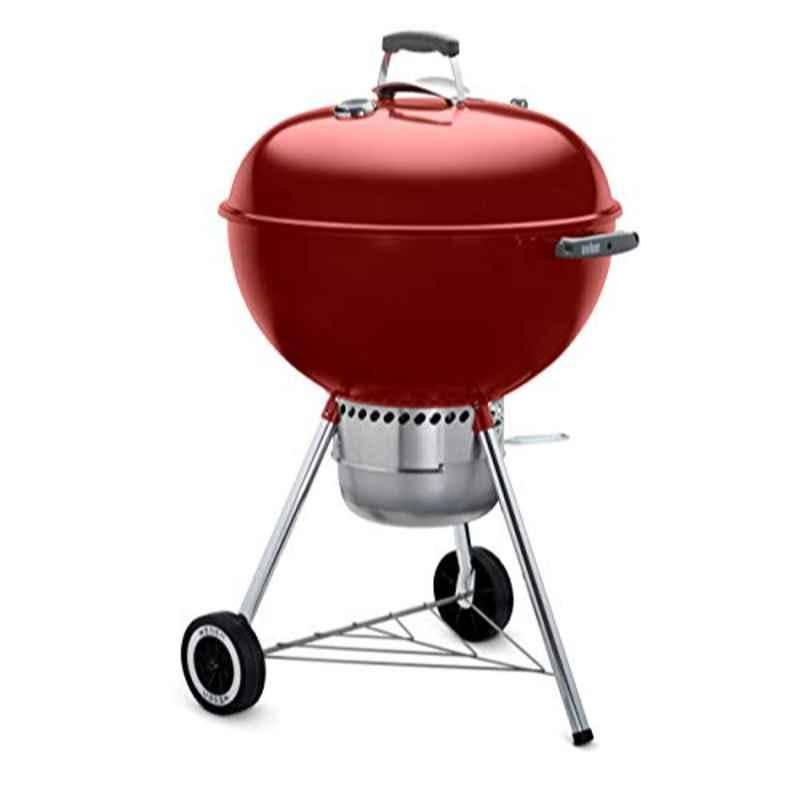 Weber Stephen 14403001 22 inch Crimson Porcelain Coated Kettle