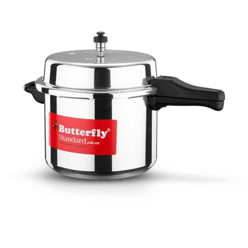 Butterfly Standard Plus 10L Aluminium Pressure Cooker with Outer Lid