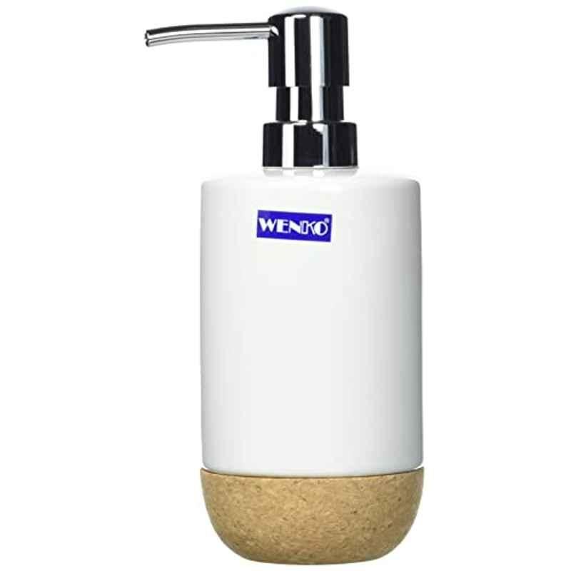 Wenko Ceramic White Soap Dispenser, 22624100