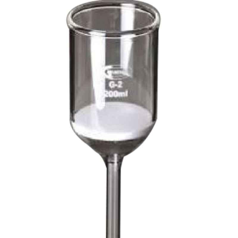 Glassco 500ml Boro 3.3 Glass Buchner Funnel with Sintered Disc, 256.G02.04 (Pack of 2)