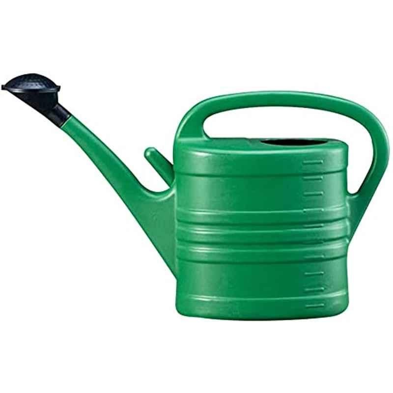 5L Plastic Watering Can For Gardening, Essential Lightweight Watering Can With Long Spout, 3- In-1 Detachable Sprinkler Rose Head For Indoor And Outdoor Garden