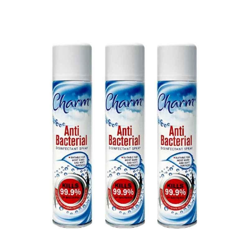 Charmm 300ml Antibacterial Spray (Pack of 3)