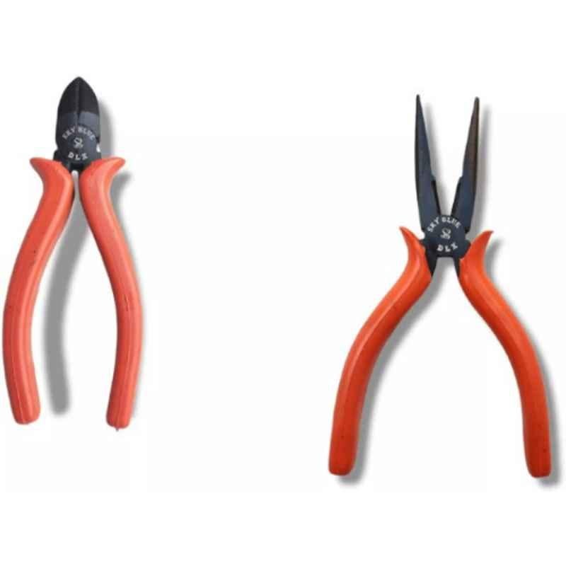 Sky Blue 2 Pcs 7.8 inch Stainless Steel Groove Plier Combo, SBE_PLIER_0626