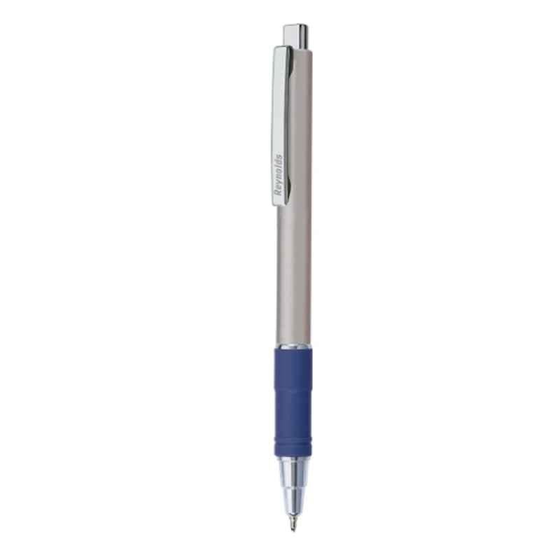 Buy Reynolds Jetter Metalic Fx Blue Ball Pen (Pack of 8) Online At Best ...