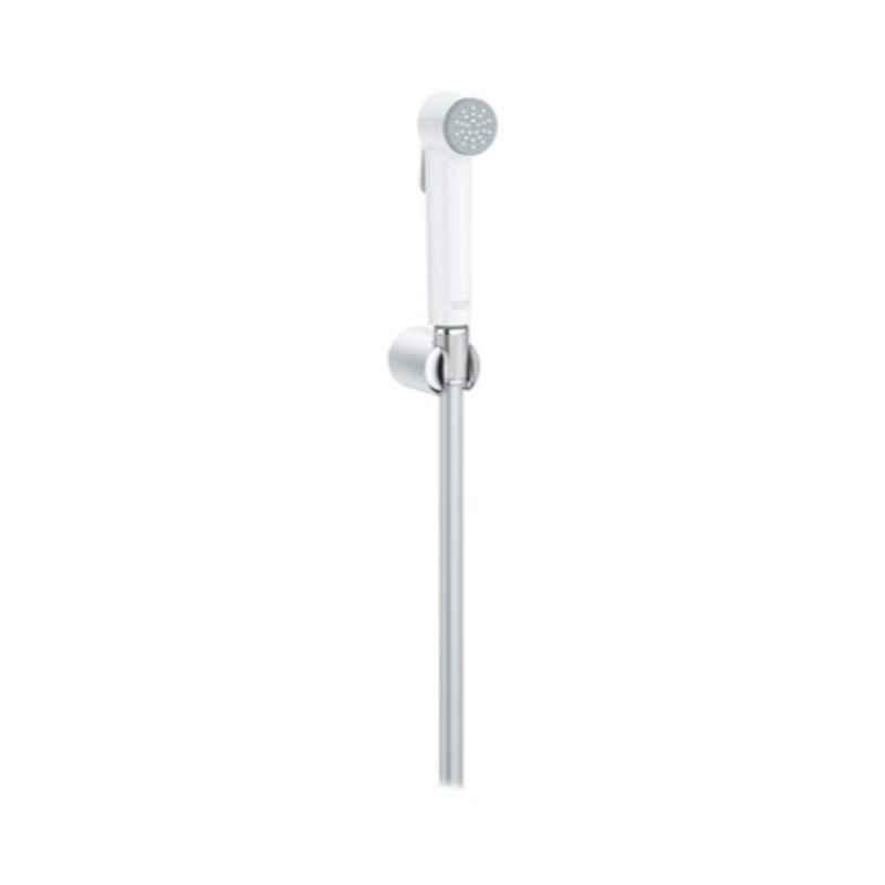 Grohe 27812IL1 Silver & White Trigger Spray Bathroom Bidet Shattaf, 23x20x5 cm