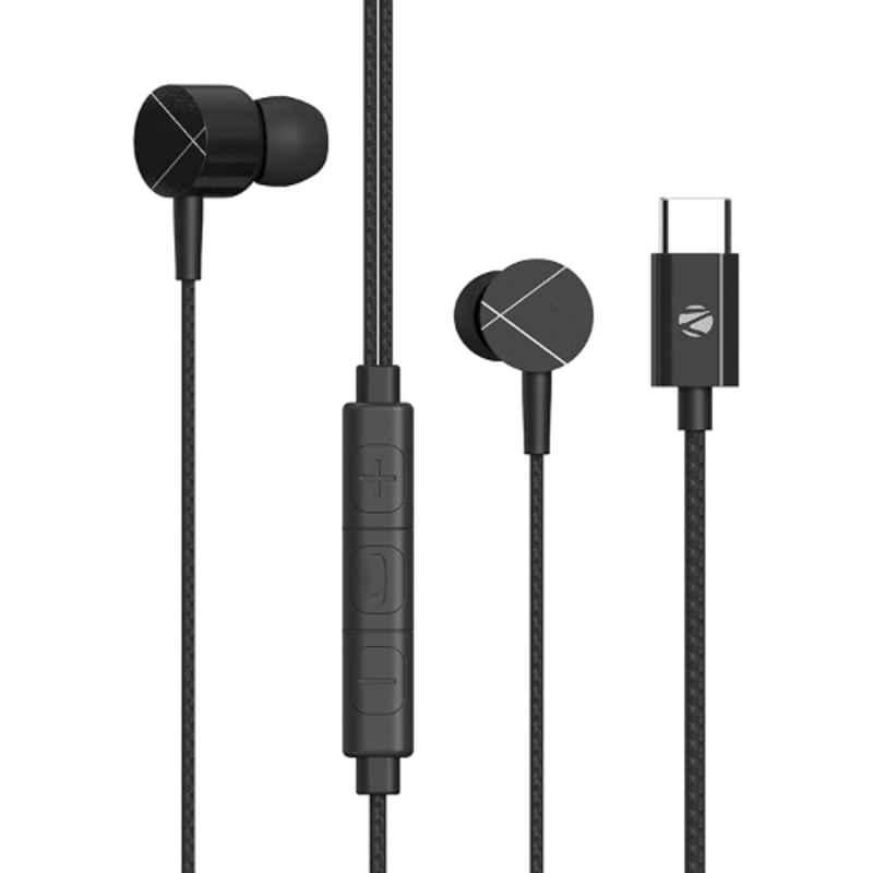 Zebronics headphones outlet with mic wired