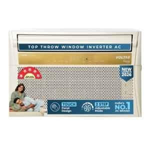 Voltas 1.5 Ton 5 Star White Window AC with Copper Condenser, 185INV TOPAZ