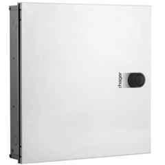 Hager Novello+ 8+2 Ways 8+6+24 Modules Double Door TPN Horizontal PPI Distribution Board, VYH08DH