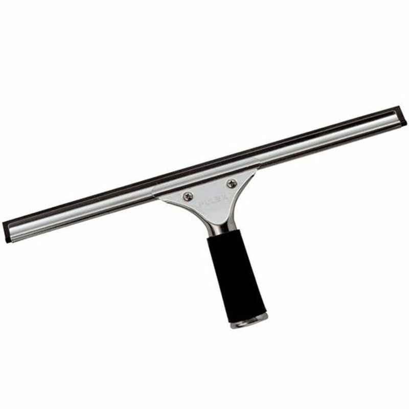 Intercare Window Squeegee, Stainless Steel, 35cm, Black and Silver