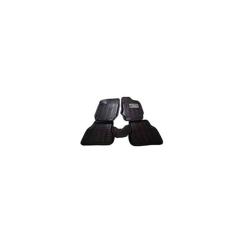 Oscar 3D Black Foot Mat For Tata Sumo Grand MK II Set