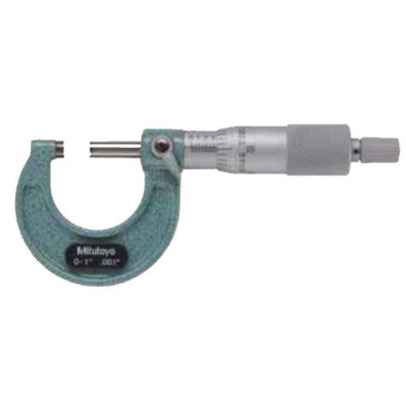 Mitutoyo 25-26 inch Ratchet Stop Outside Micrometer, 103-202