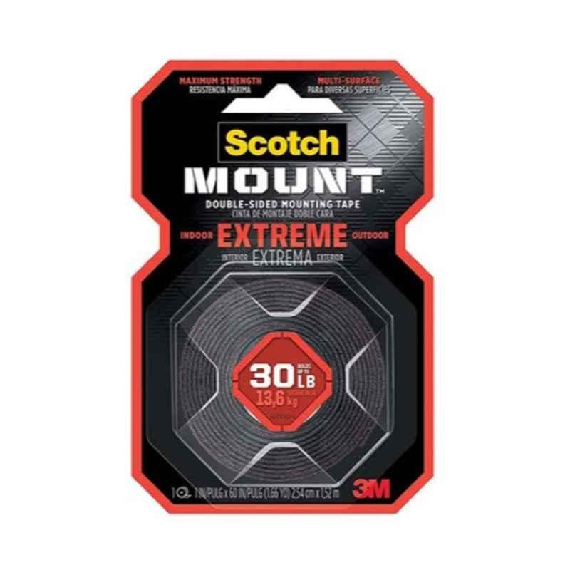 3M Scotch 414 1.52m Red & Black Extreme Mounting Tape