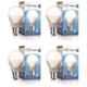 Wipro Tejas 9W Cool Day White Standard B22 LED Bulb, N95001 (Pack of 4)