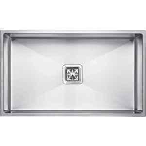 Happy Homes 32x20x10 inch Handmade Matt Finish Stainless Steel Single Bowl Kitchen Sink, HH-07