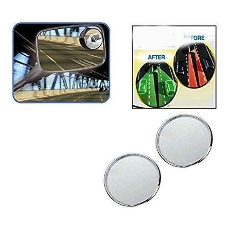 Kozdiko 2 Pcs 2 inch Round Convex Blind Spot Mirror Set for Mahindra Xylo