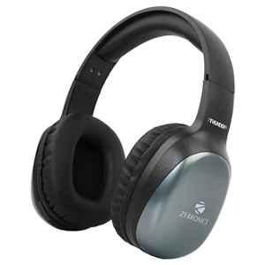 Zebronics Zeb-Thunder Pro 60hr Olive Green Wireless Headphone with Dual Pairin & Gaming Mode