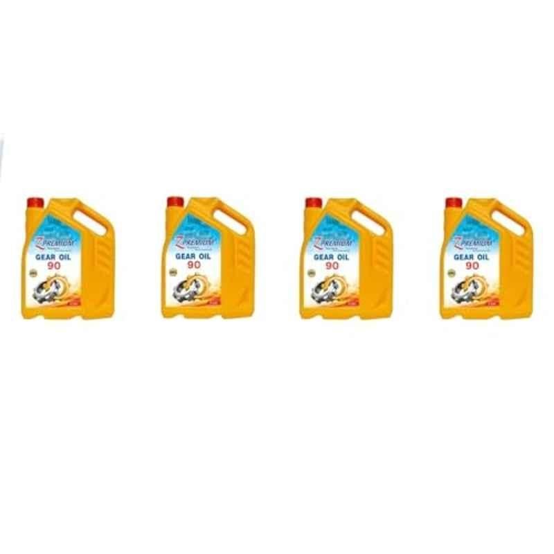 Z Premium EP-90 5 Litre Automobile Gear Oil (Pack of 4)