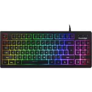 Cosmic Byte CB-GK-22 Black Veritas TKL RGB Sonic Spectrum Wired USB Gaming Keyboard