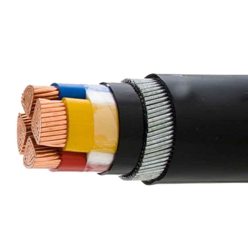 Havells 2.5 Sqmm Triple Core Unarmoured Low Tension Control Cable, 2XY, Length: 100 m
