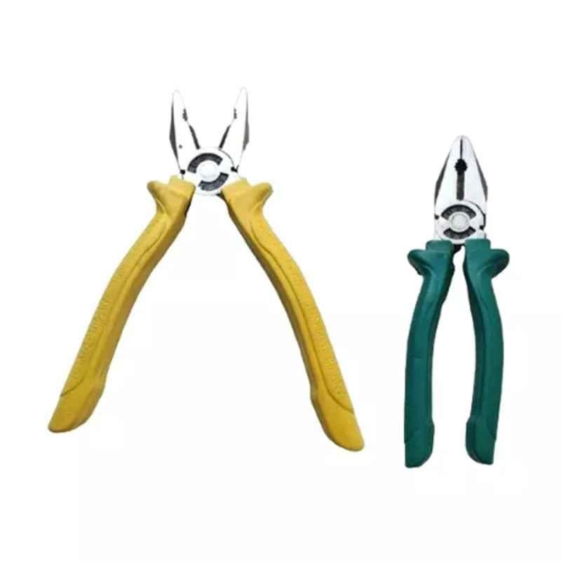 Sky Blue 2 Pcs 7.8 inch Lineman Plier Combo, SBE_PLIER_COMBO_MOD_01463