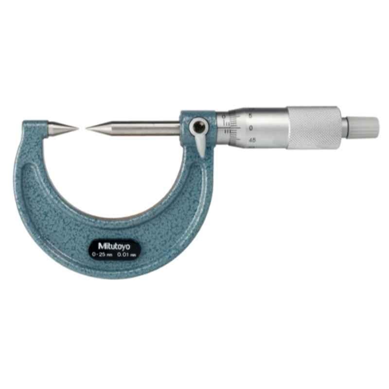 Mitutoyo 0-1 inch Point Micrometer, 112-177