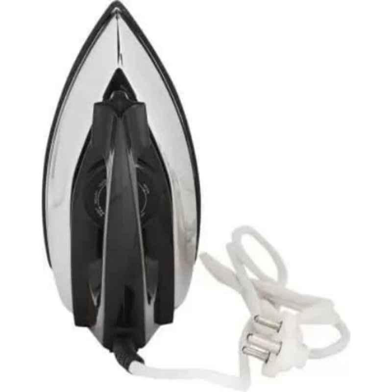 Dee Sons 1000W Plastic & Teflon Silver Quick Heat Technology Dry Iron