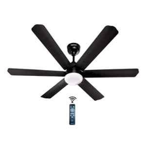 DigiSmart Autum Hexa 28W 390rpm 6 Blade Smoke Brown BLDC Ceiling Fan with Remote & 5 Years Warranty, Sweep: 1200 mm