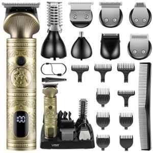 VGR V-106 Metal Gold 6 in 1 Professional Grooming Kit with 180min Run Time for Men