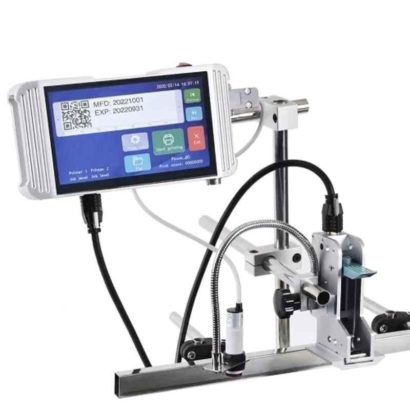 Universal Seal 12.7mm 10ppm High-Speed Inkjet Coding Machine for Expiry Date, Batch No, Barcode & QR Code Printing without Conveyor