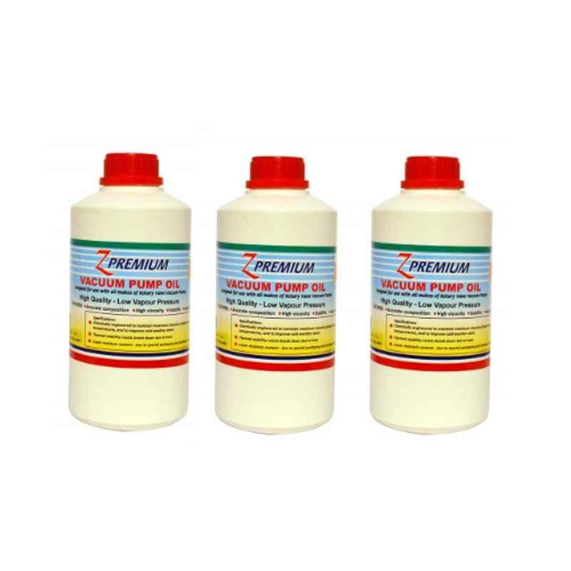 Z Premium 1L Vacuum Pump Oil (Pack of 3)