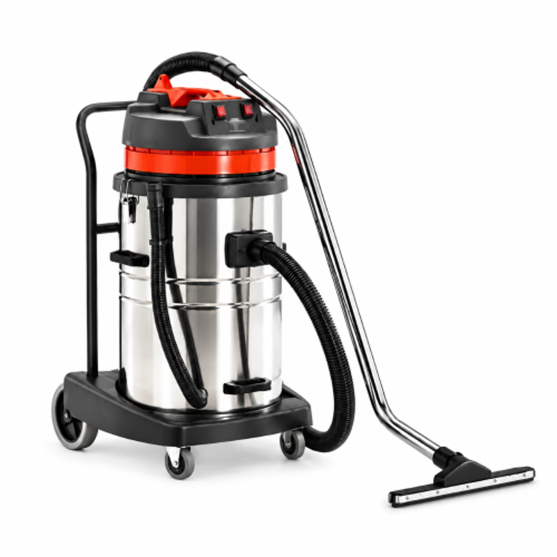 Mapor 30 Litre 1000W Stainless Steel Wet & Dry Vacuum Cleaner Machine with 7m Cord, MT AS30