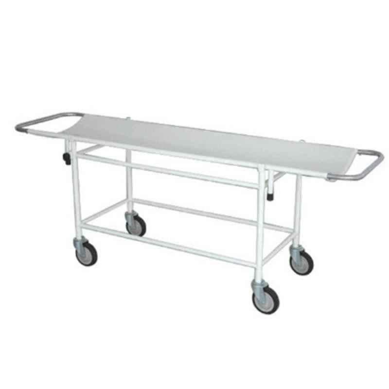 Yes Kay Mild Steel Powder Coated Stretcher Trolley