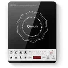 Prolife Ultimate 2000W Aluminium Black & Silver Induction Cooktop with 8 Cooking Mode