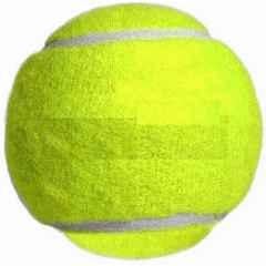 Matrica Leather Standard Yellow Professional Grade Impact Cricket Tennis Ball for Club Play (Pack of 4)