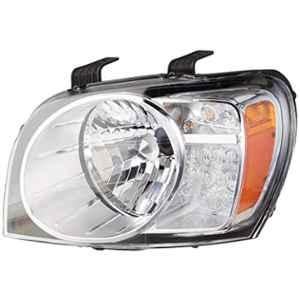 Uno Minda LHS Hard Coated Lens Headlight with Bulb Holder for Mahindra Scorpio Type-2, HL-5654A