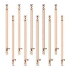 Atom 18 inch Aluminium Rose Gold Finish Heavy Duty Joint-Less Tower Bolt, TB002-RG-18 inch-110 (Pack of 10)